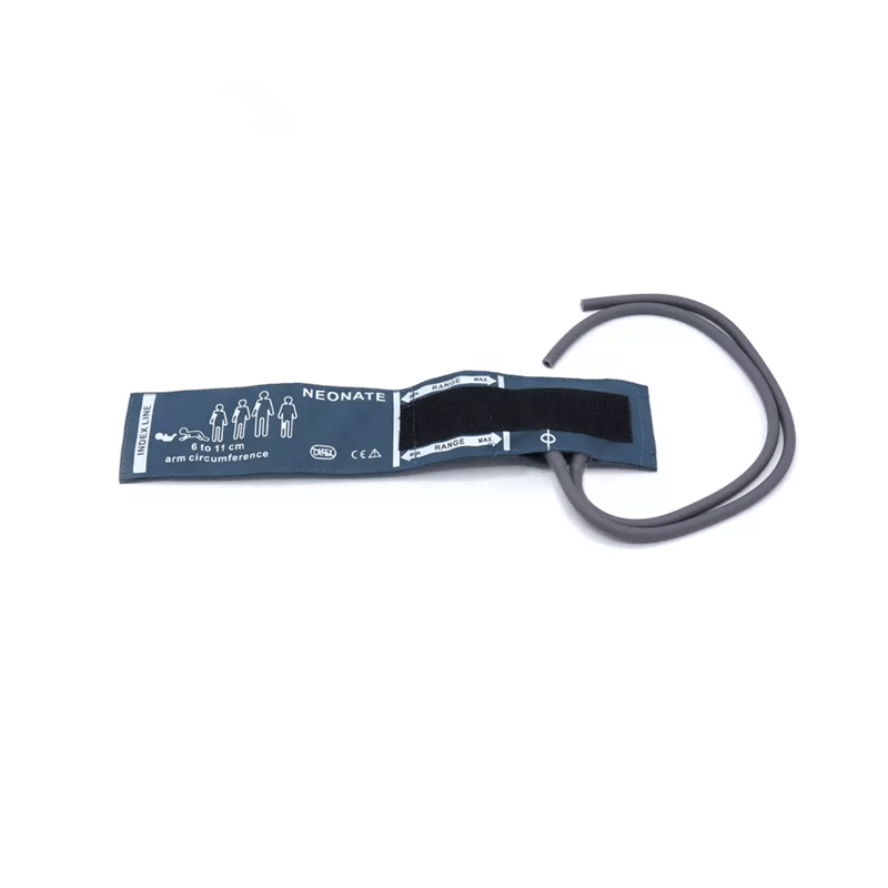 Reusable Blood Pressure Cuff Double Tube Infant Use 6 - 11 cm Arm Circumference (blue style)