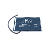 Reusable Blood Pressure Cuff Double Tube Adult Use 25 - 35 cm Arm Circumference (blue style)
