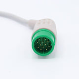 For Medtronic-Physio Control ECG Cable 5 Leads IEC Pinch/Grabber Connector