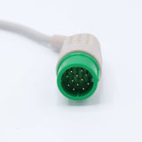 For Medtronic-Physio Control ECG Cable 3 Leads IEC Snap Connector - sinokmed