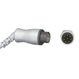 For Nihon Kohden ECG 3 Lead wires IEC Pinch/Grabber European Standard Connector - sinokmed