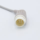 For Philips M1736A ECG Cable 5 Leadwires 8 pin Snap IEC European Standard Connector - sinokmed