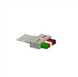For Fukuda Denshi ECG 5 Leadwires AHA Pinch - sinokmed