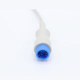 CompatibleMindray T5/T8 Veterinary Spo2 Lingual Sensor Vet Ear Tongue 9.8 ft 7 Pin Connector - sinokmed