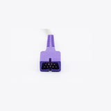 For Nellcor Spo2 Sensor Adult Finger Soft 3.2 ft 9 Pins Connector - sinokmed