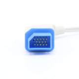 For Nihon Kohden Spo2 Sensor Infant Wrap 9.8 ft 14 Pins Connector - sinokmed