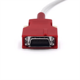 Pour capteur Masimo SpO2, clip auriculaire pour adulte, connecteur 20 broches de 3 m