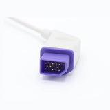 For Nihon Kohden Spo2 Sensor Pediatric Clip 9.8 ft 14 Pin Connector - sinokmed