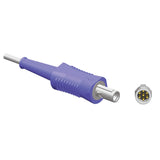 For Biolight SpO2 Adapter Extension Cable Nellcor Oximax 7 Pins 7.2 ft - sinokmed