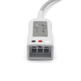 For Datex Ohmeda ECG Trunk Cable 545302/545307 3 Lead to 10Pin Connector AHA Latex