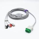 Für Marquette EKG-Kabel mit Snap 3 Leads Connector 2001292-001
