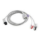 For Nihon Kohden ECG 3 Leadwires AHA Pinch/Grabber 8 pin Connector - sinokmed