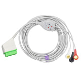 For Nihon Kohden ECG 3 Leadwires AHA Snap Connector - sinokmed