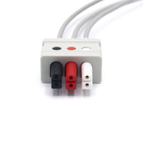 For Mindray 0010-30-42734 ECG leadwires 3 Lead AHA Snap Connector