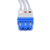 For Philips ECG 3 Leadwires M1673A AHA Snap