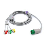 Für Medtronic-Physio Control EKG-Kabel 3 führt IEC Pinch/Grabber-Anschluss