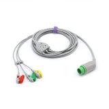 Für Mennen EKG-Kabel 3 Ableitungskabel IEC Pinch/Grabber-Anschluss