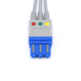 For Philips ECG 3 Leadwires M1674A IEC European Standard Snap
