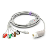 Für Mennen EKG kabel 5 ableitungskabel AHA Pinch stecker