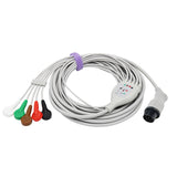 For Nihon Kohden ECG 5 Lead wires AHA Snap 8 pin Connector - sinokmed