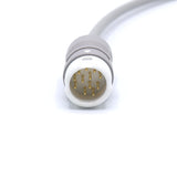 For Philips ECG Trunk Cable M1520A 5 Lead to 12Pin Connector AHA