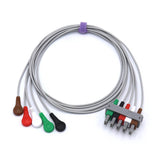 Für Philips M1625A EKG 5 Blei drähte AHA Snap Stecker