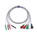 For AAMI ECG 5 lead wire AHA standard Snap Connector