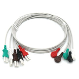 For Spacelabs 700-0007-08 ECG leadwire 5 leads AHA Snap Connector - sinokmed