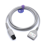 For AAMI ECG Trunk Cable AHA 6Pins Straight Connector
