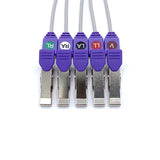 Veterinary ECG Cable 5 lead with Clip for Contec Patient Monitor CMS6000 Vet Use AHA