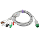 For Mindray ECG Cable 5 Leadwires Pinch/Grabber AHA Standard Connector - sinokmed