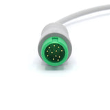 For Mindray ECG Cable 5 Leadwires 12pins AHA Snap Connector with Resistor