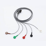 For Philips M4725A Holter ECG 5 Leadwires Zymed DigiTrak-Plus AHA Snap Connector - sinokmed