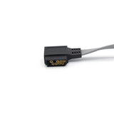 For Philips M4725A Holter ECG 5 Leadwires Zymed DigiTrak-Plus AHA Snap Connector