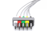 For Philips ECG 5 Leadwires IEC European Standard Pinch/Grabber