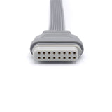 For EDAN SE-2003/SE-2012 Holter ECG cable For 7leads snap connector