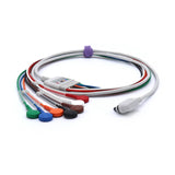 For GE-SEER Light 16P 2008594-004 Holter ECG Cable 7leads
