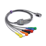 For 2104817-001 GE SEER 1000 holter ECG cable AHA standard