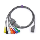For 2104817-001 GE SEER 1000 holter ECG cable AHA standard