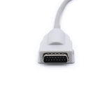 For Burdick 007725 EKG Cable 10 LeadsWires AHA Pinch/Grabber Connector