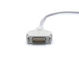 For Fukuda Denshi EKG Cable 10 Leads Wires AHA Pinch Connector 4.0mm