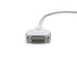 For Fukuda Denshi EKG Cable 10 Leads Wires AHA Banana 4.0mm