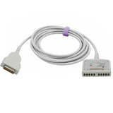 For Marquette EKG Trunk Cable 22341809 10 Or 12 Leads AHA 15Pins Connector - sinokmed