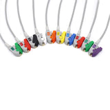 For Kenz EKG Cable 10 LeadWires AHA Standard Pinch/Grabber 16-pin Connector