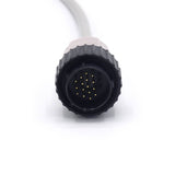 For Kenz EKG Cable 10 LeadWires AHA Standard Pinch/Grabber 16-pin Connector