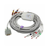 For Edan EKG Cable 10 Leads Wires AHA Banana 4.0mm - sinokmed