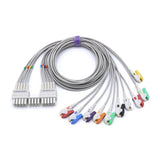 For Mortara Burdick 9293-047-60 EKG Leadwire AHA Pinch/Grabber Connector