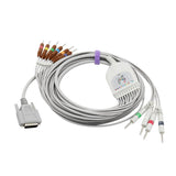 For EKG Cable 10 Leads Wires for Edan AHA Needle 3.0mm - sinokmed