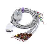 For Burdick EKG Cable 10 Lead IEC Banana 4.0mm European Standard Connector