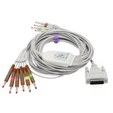 For Edan EKG Cable 10 Lead IEC Banana 4.0mm European Standard Connector - sinokmed